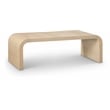 Meridian Furniture Cresthill White Oak Coffee Table