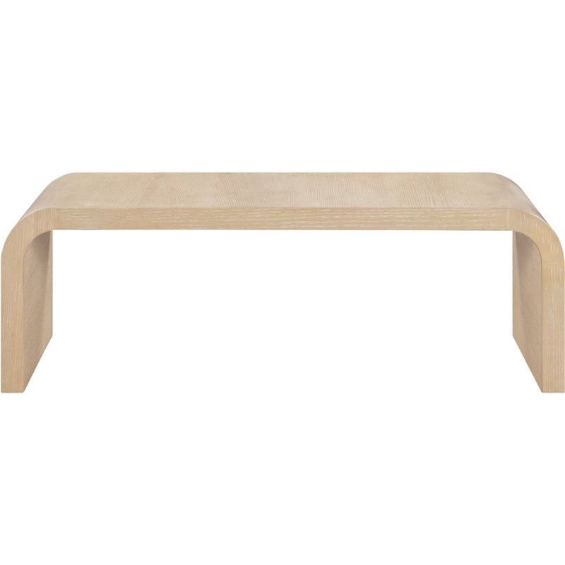 Meridian Furniture Cresthill White Oak Coffee Table