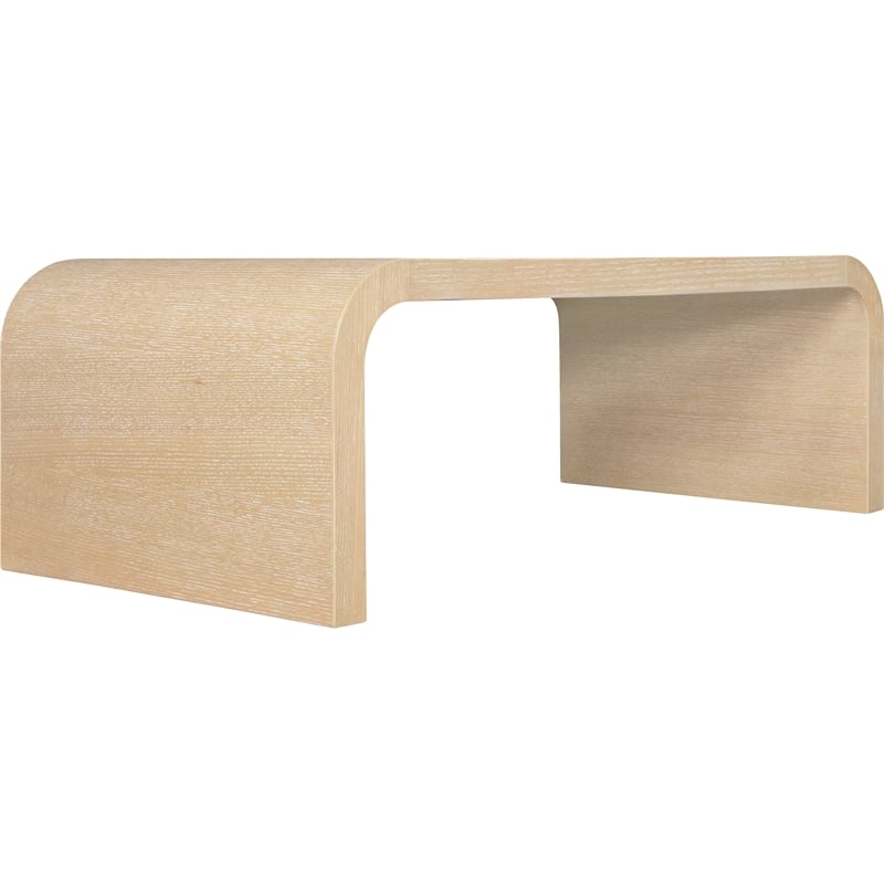Meridian Furniture Cresthill White Oak Coffee Table