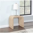 Meridian Furniture Cresthill White Oak End Table