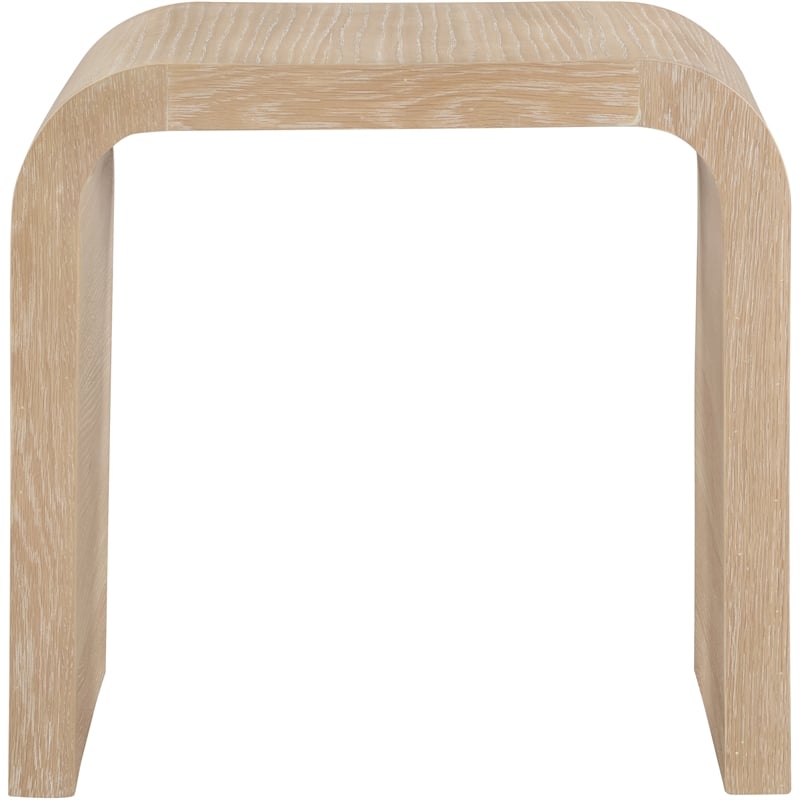 Meridian Furniture Cresthill White Oak End Table