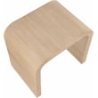 Meridian Furniture Cresthill White Oak End Table