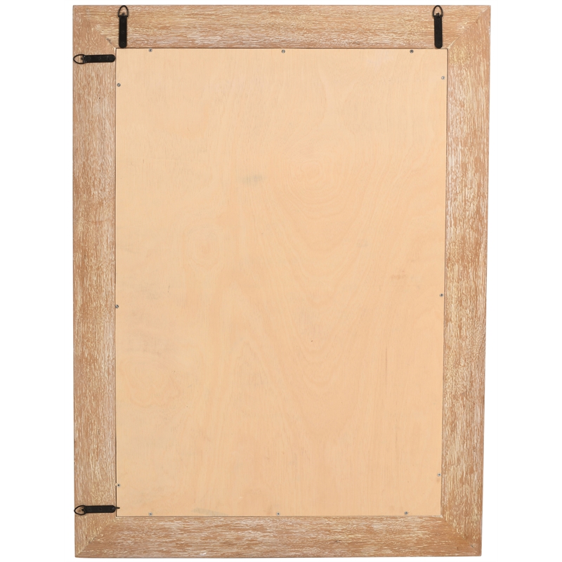 Meridian Furniture Cresthill White Oak Mirror
