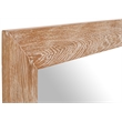 Meridian Furniture Cresthill White Oak Mirror