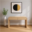 Meridian Furniture Cresthill White Oak Console Table