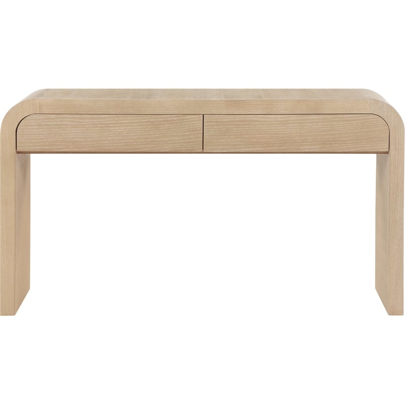 Meridian Furniture Cresthill White Oak Console Table