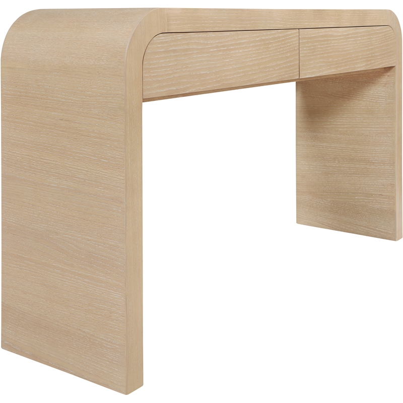 Meridian Furniture Cresthill White Oak Console Table