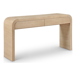 Meridian Furniture Cresthill White Oak Console Table