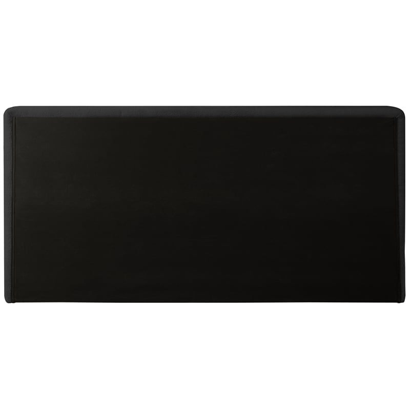 Meridian Furniture Dane Black Teddy Fabric King Bed