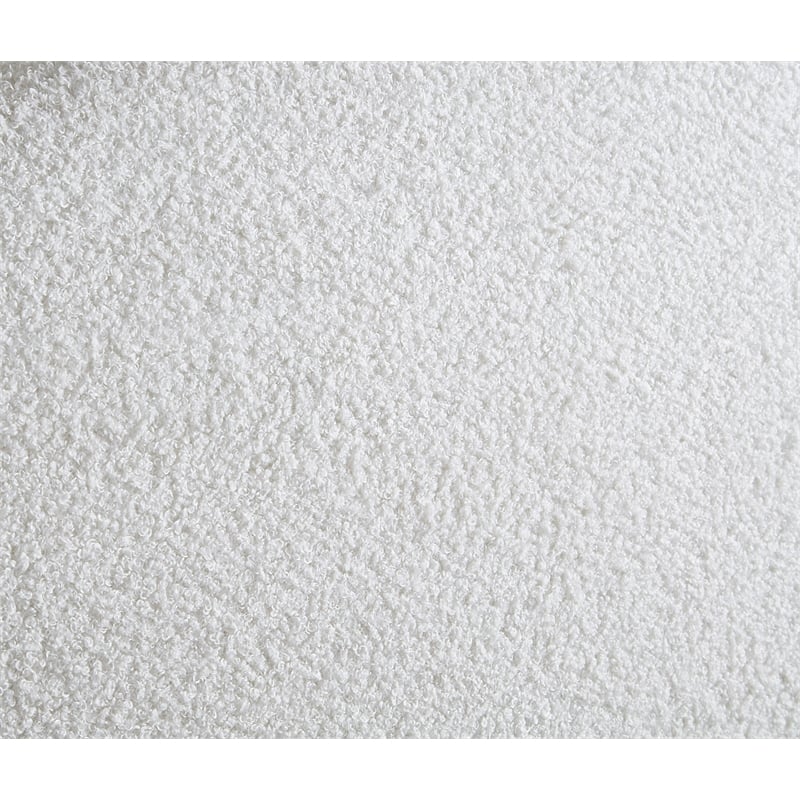 Meridian Furniture Dane Cream Teddy Fabric King Bed