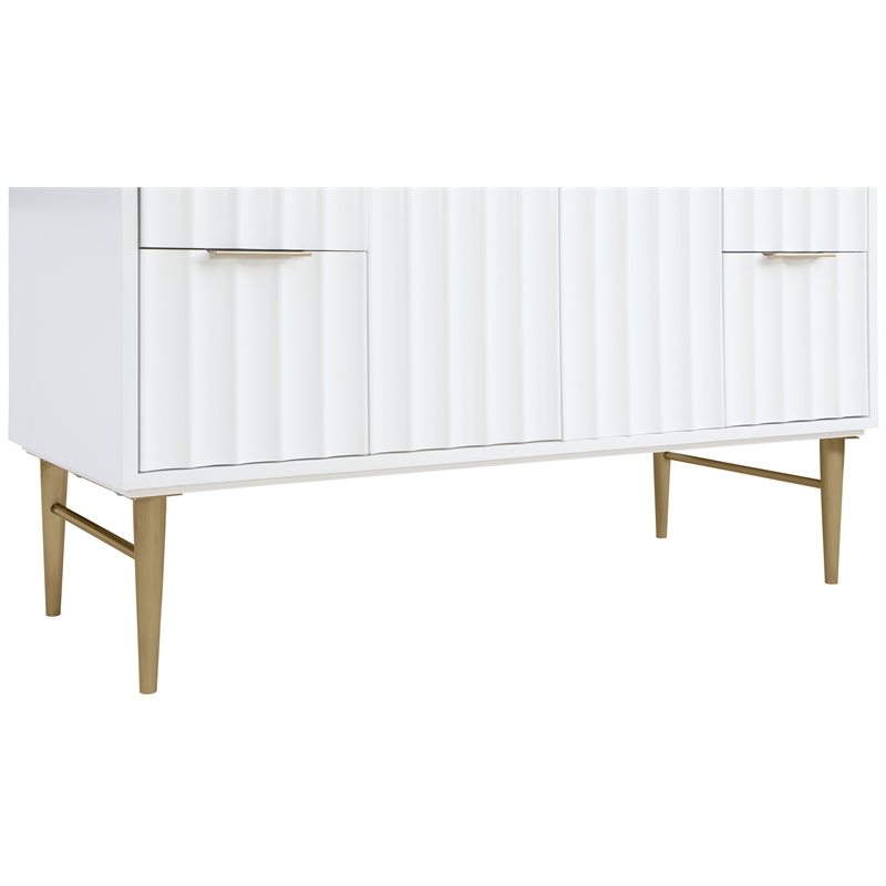 Meridian Furniture Modernist White Bathroom Vanity
