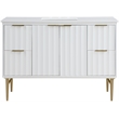 Meridian Furniture Modernist White Bathroom Vanity