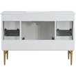 Meridian Furniture Modernist White Bathroom Vanity