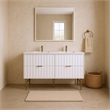 Meridian Furniture Modernist White Bathroom Vanity