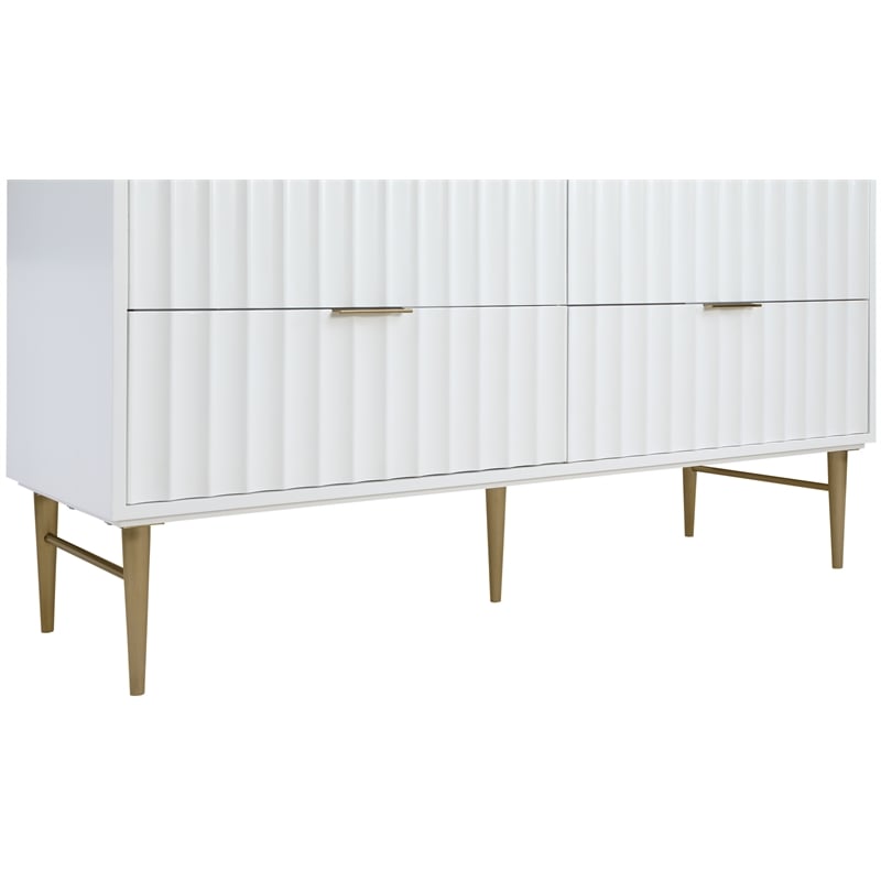 Meridian Furniture Modernist White Bathroom Vanity