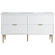 Meridian Furniture Modernist White Bathroom Vanity