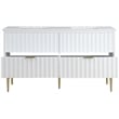 Meridian Furniture Modernist White Bathroom Vanity