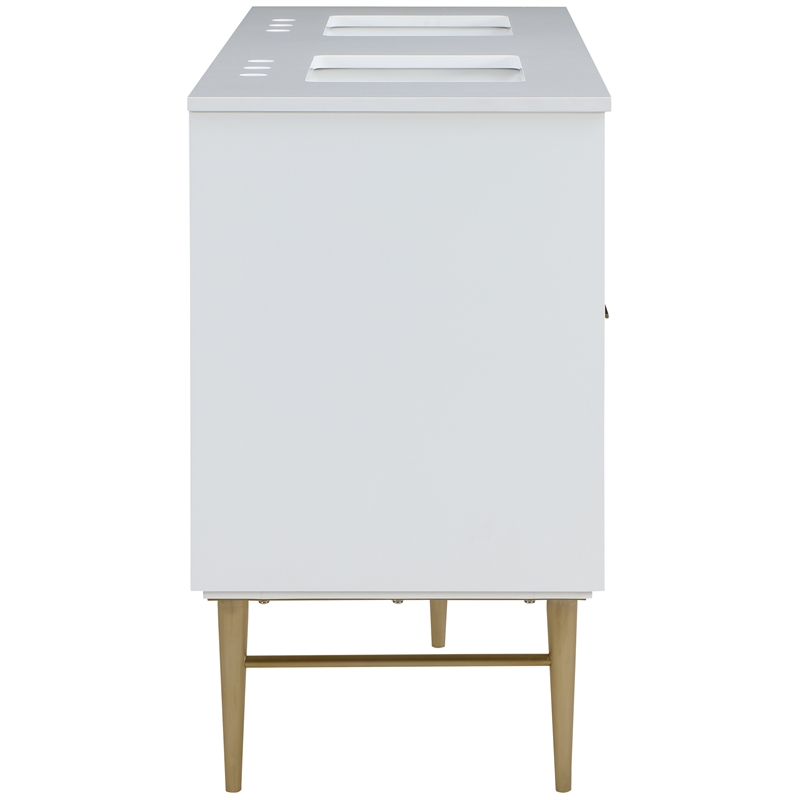 Meridian Furniture Modernist White Bathroom Vanity