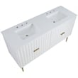 Meridian Furniture Modernist White Bathroom Vanity