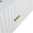 Meridian Furniture Modernist White Bathroom Vanity