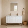 Meridian Furniture Modernist White Bathroom Vanity