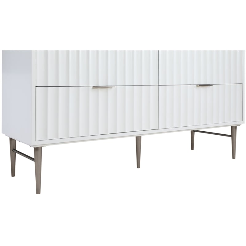 Meridian Furniture Modernist White Bathroom Vanity