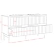 Meridian Furniture Modernist White Bathroom Vanity