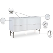 Meridian Furniture Modernist White Bathroom Vanity