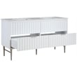 Meridian Furniture Modernist White Bathroom Vanity
