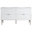 Meridian Furniture Modernist White Bathroom Vanity