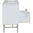 Meridian Furniture Modernist White Bathroom Vanity
