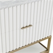 Meridian Furniture Monad White Bathroom Vanity
