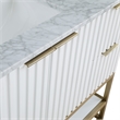 Meridian Furniture Monad White Bathroom Vanity