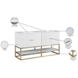 Meridian Furniture Monad White Bathroom Vanity
