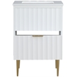 Meridian Furniture Modernist White Bathroom Vanity