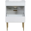 Meridian Furniture Modernist White Bathroom Vanity