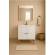Meridian Furniture Modernist White Bathroom Vanity