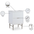 Meridian Furniture Modernist White Bathroom Vanity