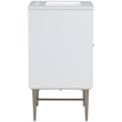 Meridian Furniture Modernist White Bathroom Vanity