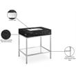 Meridian Furniture Marmo White Engineered Stone Bathroom Vanity