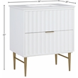 Meridian Furniture Modernist White Bathroom Vanity