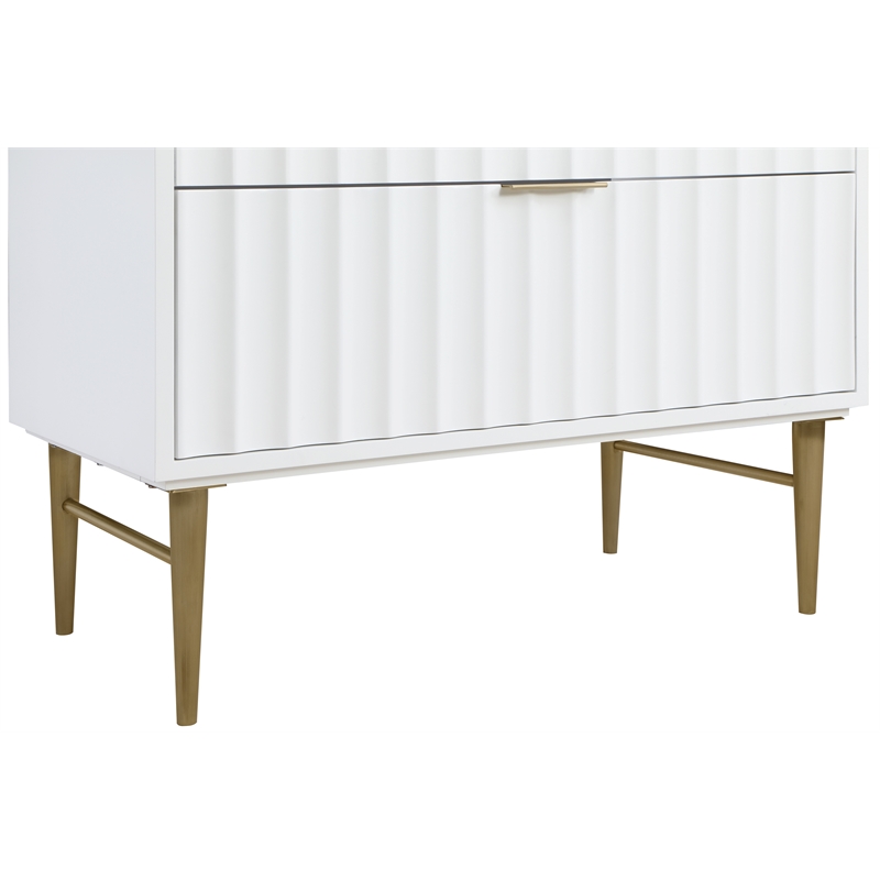 Meridian Furniture Modernist White Bathroom Vanity