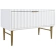 Meridian Furniture Modernist White Bathroom Vanity