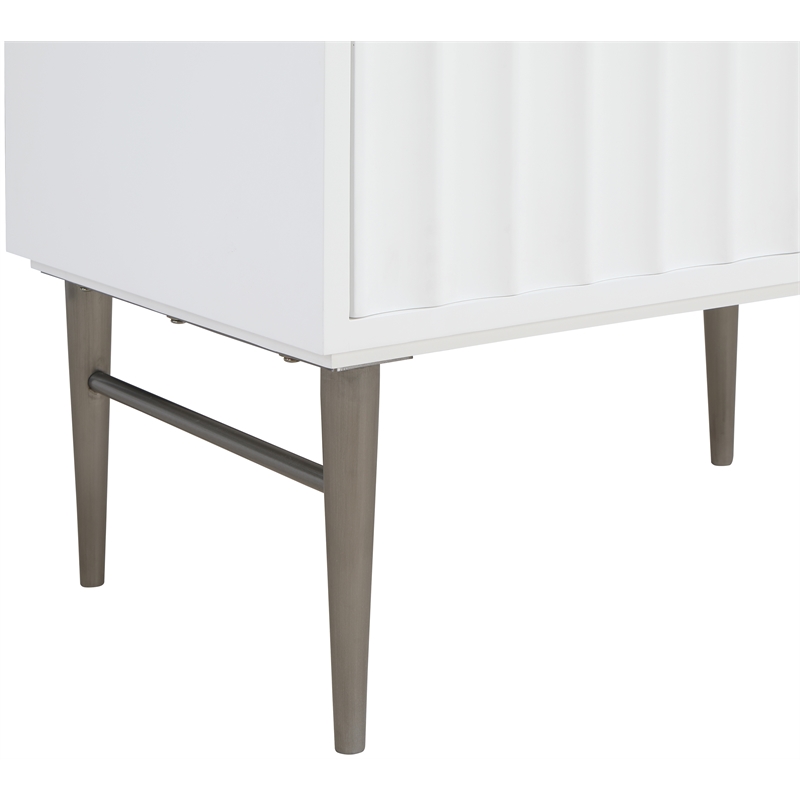 Meridian Furniture Modernist White Bathroom Vanity