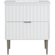 Meridian Furniture Modernist White Bathroom Vanity