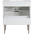 Meridian Furniture Modernist White Bathroom Vanity
