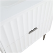 Meridian Furniture Modernist White Bathroom Vanity