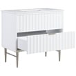 Meridian Furniture Modernist White Bathroom Vanity