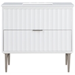 Meridian Furniture Modernist White Bathroom Vanity