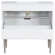 Meridian Furniture Modernist White Bathroom Vanity